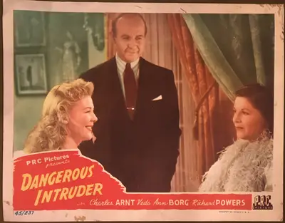 Dangerous Intruder Lobby Cards (4) image 4