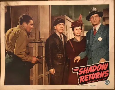 The Shadow Returns Lobby CArds (5) image 4