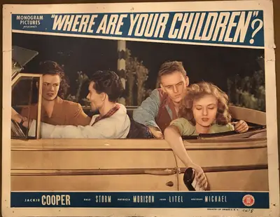 Where Are Your Children? Lobby Cards (4) image 3