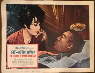 Behold a Pale Horse Lobby Card Set Of 8 image 7