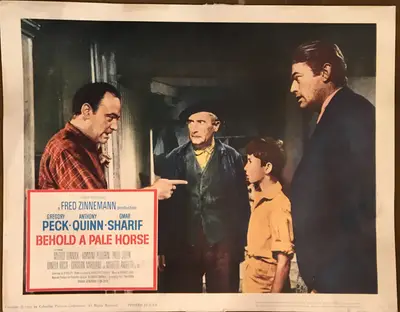 Behold a Pale Horse Lobby Card Set Of 8 image 8