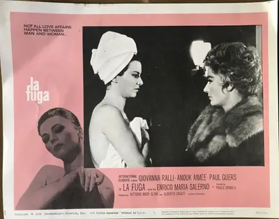 La Fuga Lobby Card Set of 4 image 3