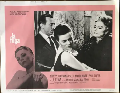 La Fuga Lobby Card Set of 4 image 4