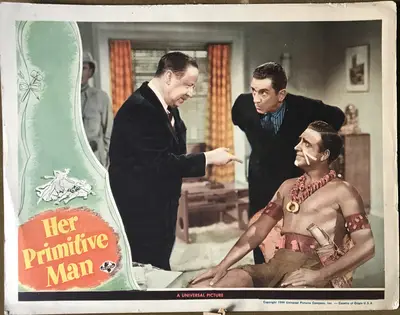 Her Primitive Man Lobby Cards (6) image 3