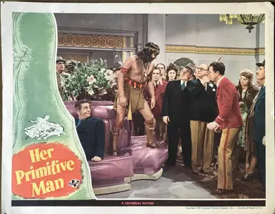 Her Primitive Man Lobby Cards (6) image 4