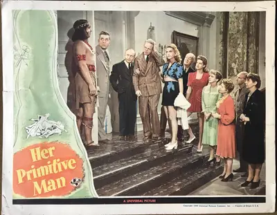Her Primitive Man Lobby Cards (6) image 5