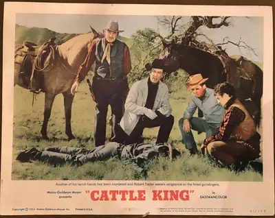 Cattle King Lobby Card Set Of 8 image 2