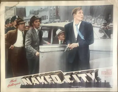 The Naked City Lobby Cards (6) image 4