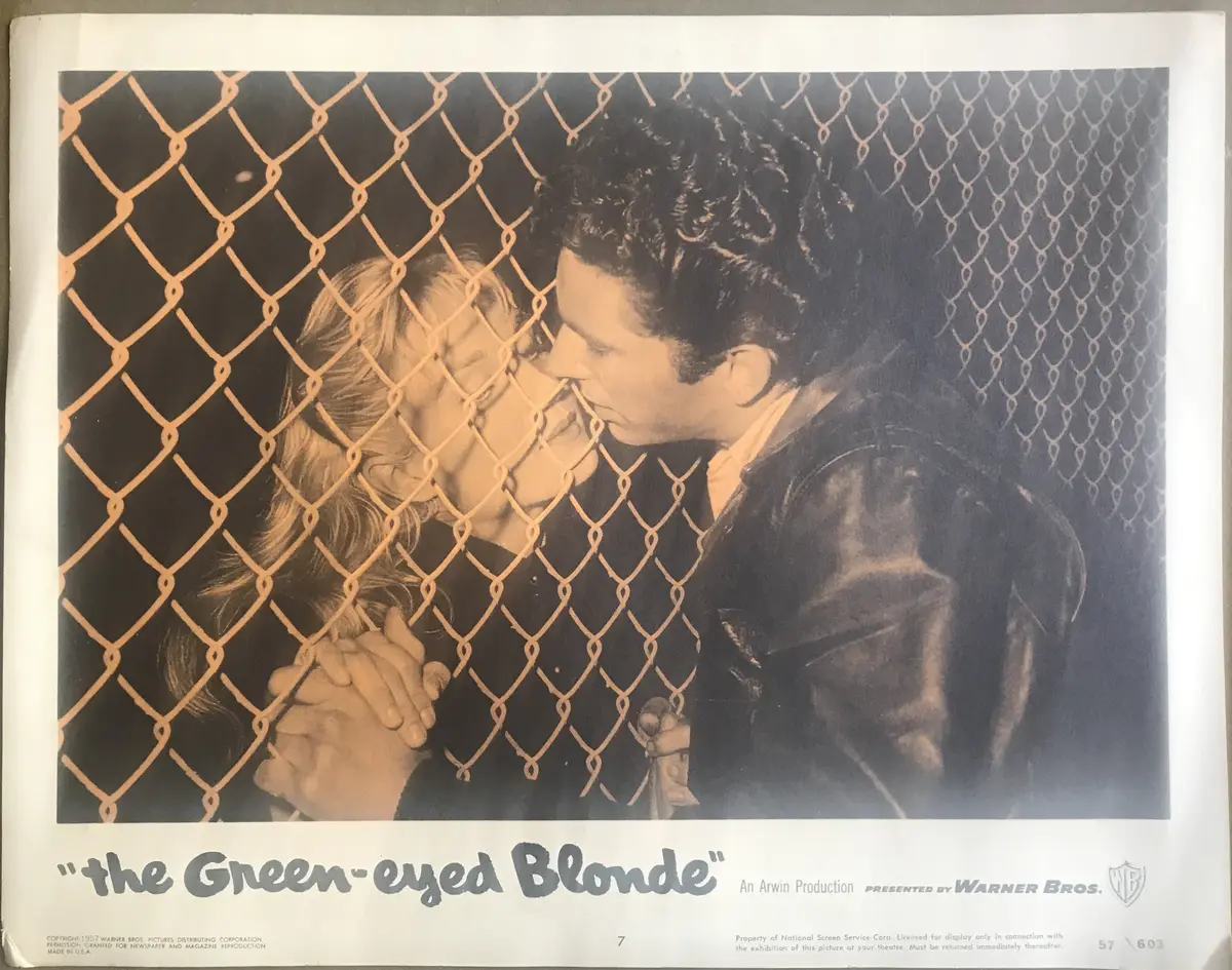 The Green-Eyed Blonde Lobby Cards (2)