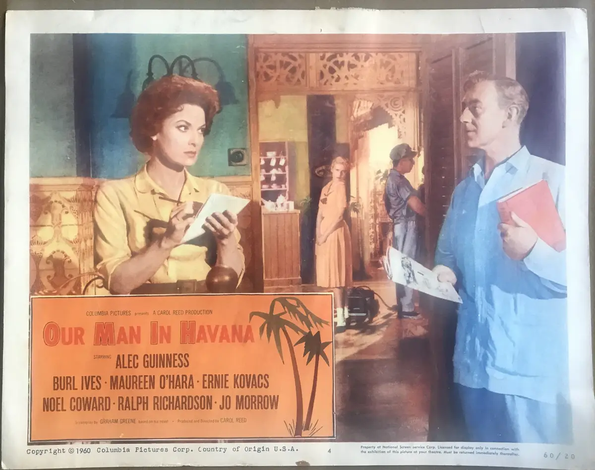 Our Man in Havana Lobby Cards (2)