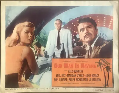 Our Man in Havana Lobby Cards (2) image 2