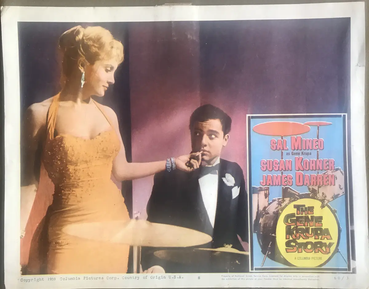 The Gene Krupa Story Lobby Card