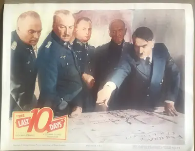 The Last Act (AKA The Last 10 Days) Lobby Card Set Of 4 image 1