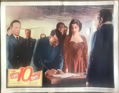 The Last Act (AKA The Last 10 Days) Lobby Card Set Of 4 image 2