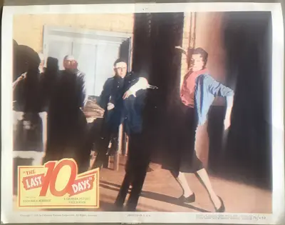 The Last Act (AKA The Last 10 Days) Lobby Card Set Of 4 image 4