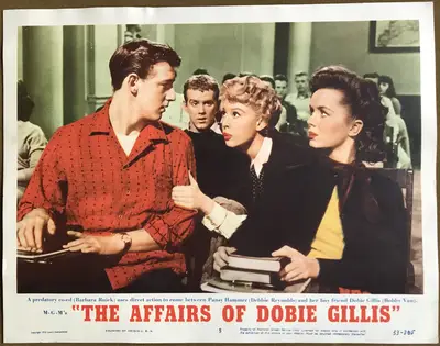 The Affairs of Dobie Gillis Lobby Cards (7) image 4