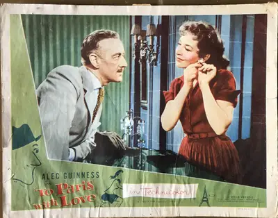 To Paris with Love Lobby Card Set Of 4 image 1