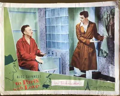 To Paris with Love Lobby Card Set Of 4 image 2