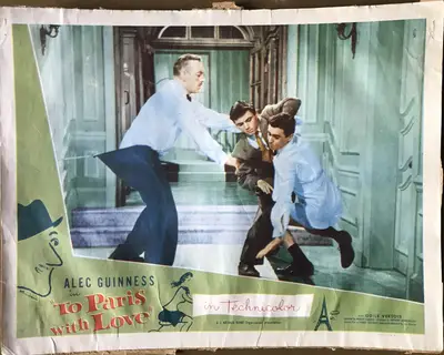 To Paris with Love Lobby Card Set Of 4 image 3