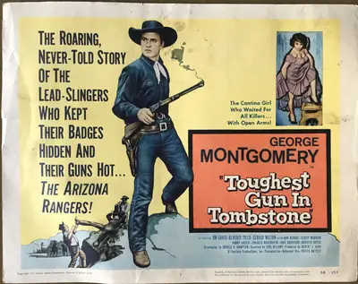 The Toughest Gun in Tombstone Lobby Card Set Of 8 image 1