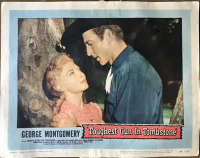 The Toughest Gun in Tombstone Lobby Card Set Of 8 image 8