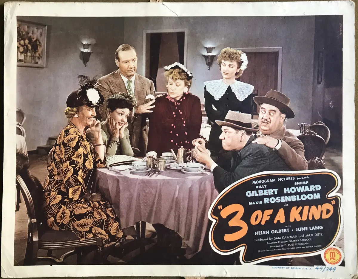Three of a Kind Lobby Card