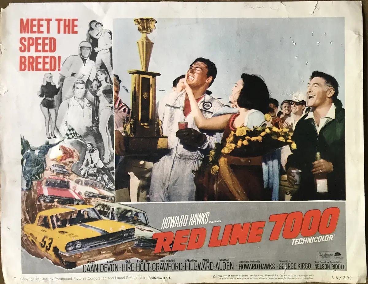 Red Line 7000 Lobby Cards (4)