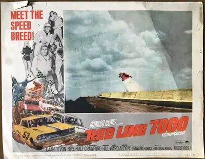 Red Line 7000 Lobby Cards (4) image 3
