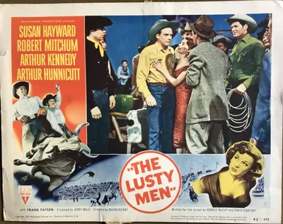 The Lusty Men Lobby Cards (4) image 3