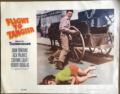 Flight to Tangier Lobby Cards (2) image 2