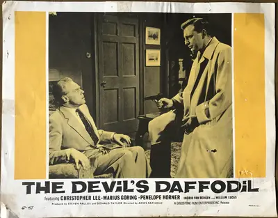 The Devil's Daffodil Lobby Cards (3) image 1