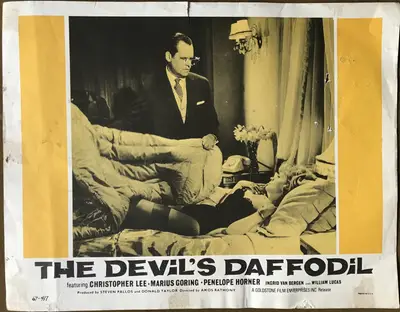 The Devil's Daffodil Lobby Cards (3) image 2
