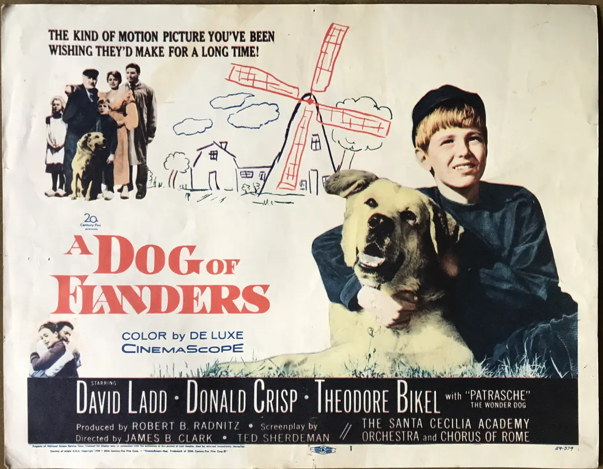A Dog of Flanders Lobby Card Set Of 8