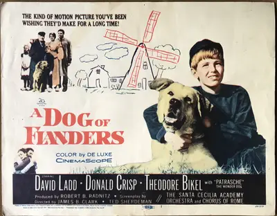A Dog of Flanders Lobby Card Set Of 8 image 1
