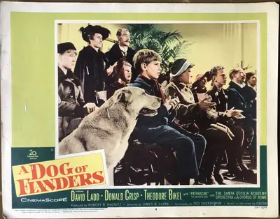 A Dog of Flanders Lobby Card Set Of 8 image 4