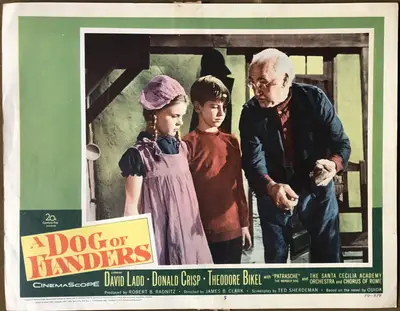 A Dog of Flanders Lobby Card Set Of 8 image 5