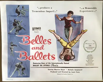 Belles and Ballets Lobby Card Set Of 8 image 1