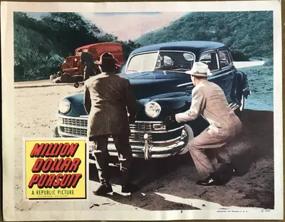 Million Dollar Pursuit Lobby Cards (7) image 6