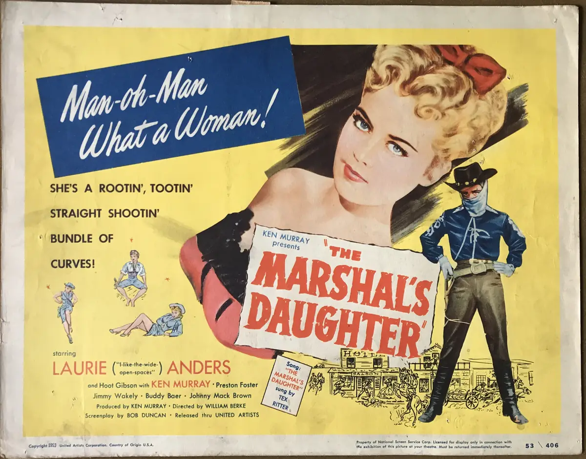 The Marshal's Daughter Lobby Card Set Of 4