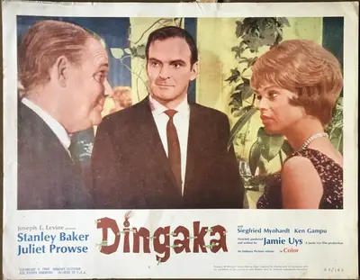 Dingaka Lobby Card Set Of 8 image 3