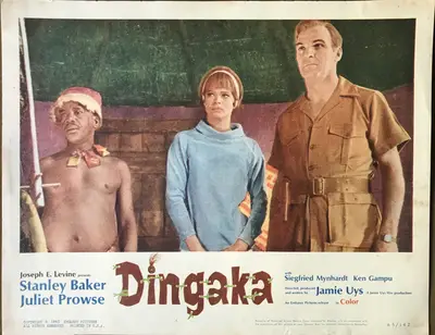 Dingaka Lobby Card Set Of 8 image 4