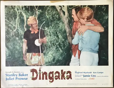 Dingaka Lobby Card Set Of 8 image 5