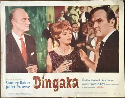 Dingaka Lobby Card Set Of 8 image 6