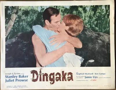 Dingaka Lobby Card Set Of 8 image 7
