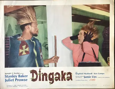 Dingaka Lobby Card Set Of 8 image 8