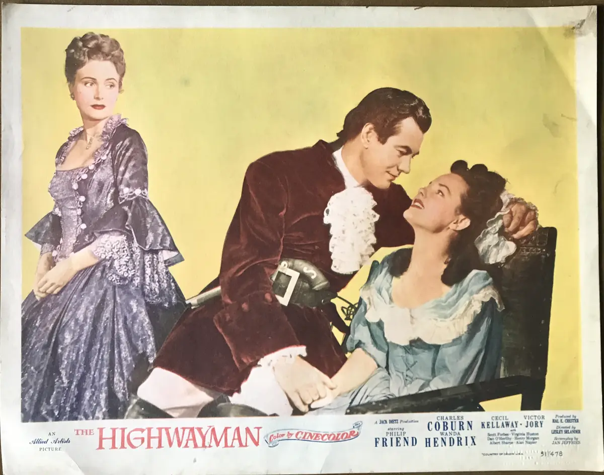 The Highwayman Lobby Cards (4)