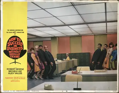 How to Succeed in Business Without Really Trying Lobby Cards (6) image 3