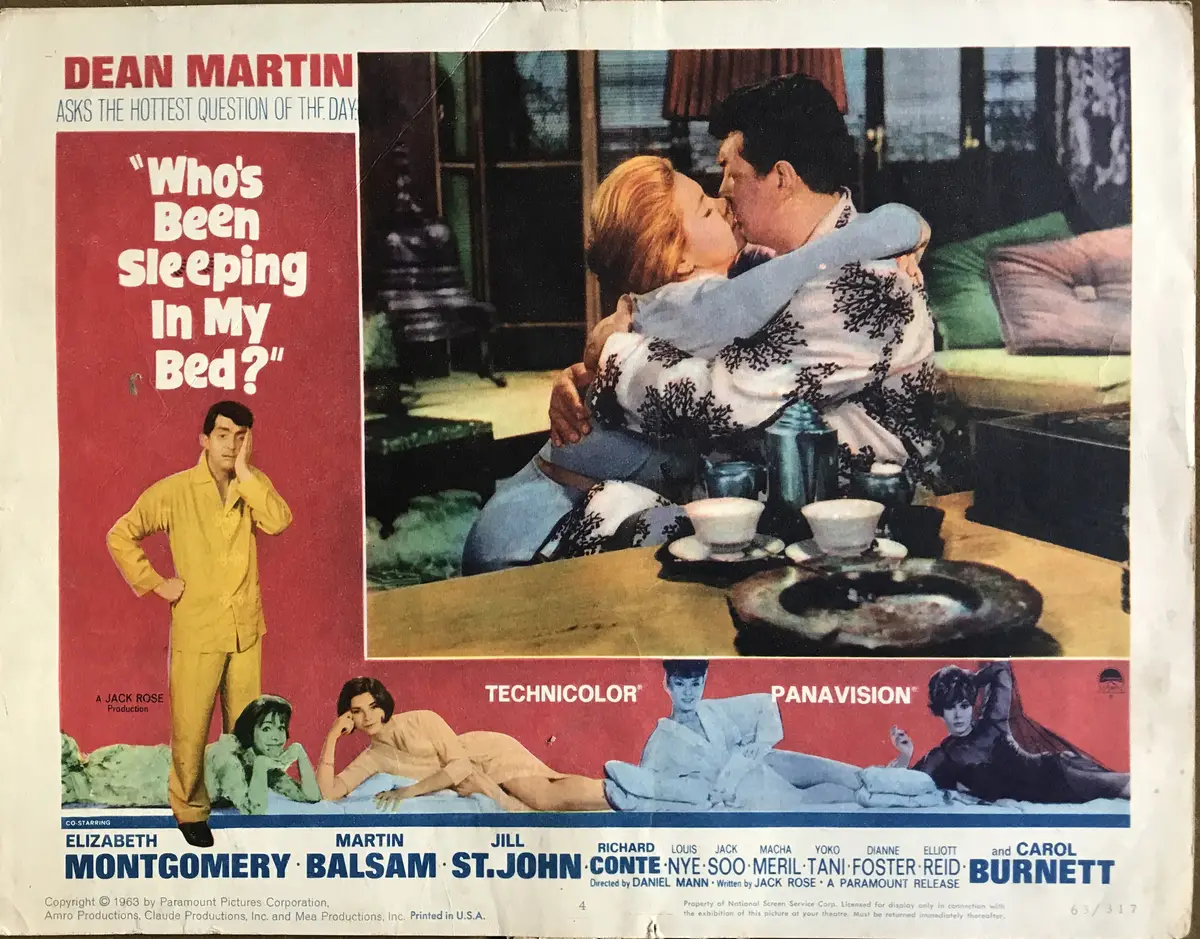 Who's Been Sleeping in My Bed? Lobby Card Set Of 8