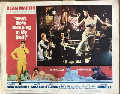 Who's Been Sleeping in My Bed? Lobby Card Set Of 8 image 2