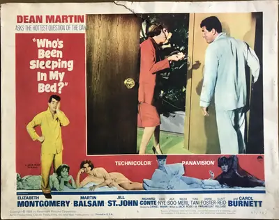 Who's Been Sleeping in My Bed? Lobby Card Set Of 8 image 3